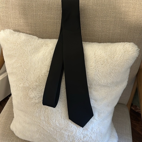 Bespoke 3” Men’s Neck tie, Black - Picture 5 of 6